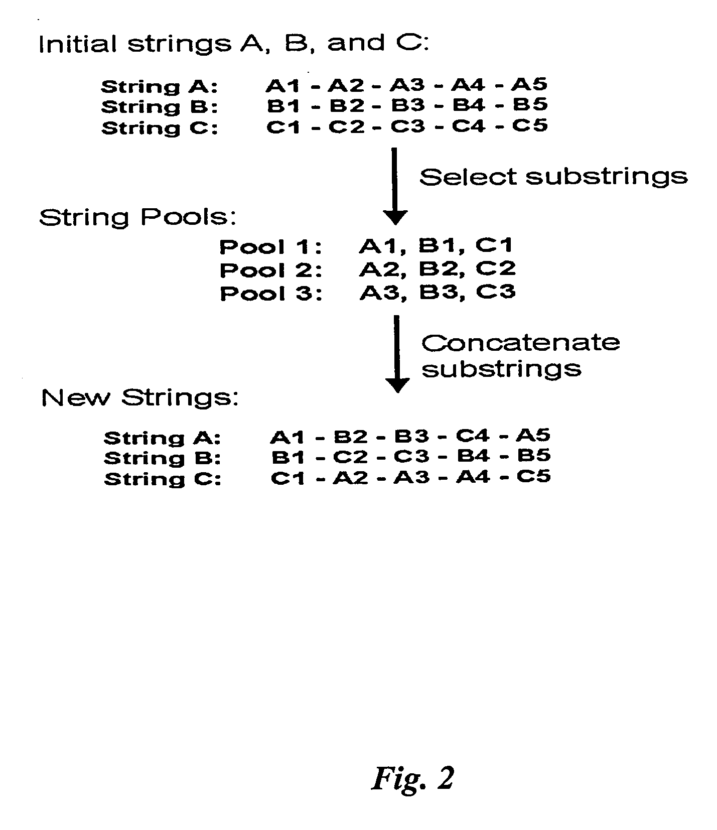 Methods of populating data structures for use in evolutionary simulations