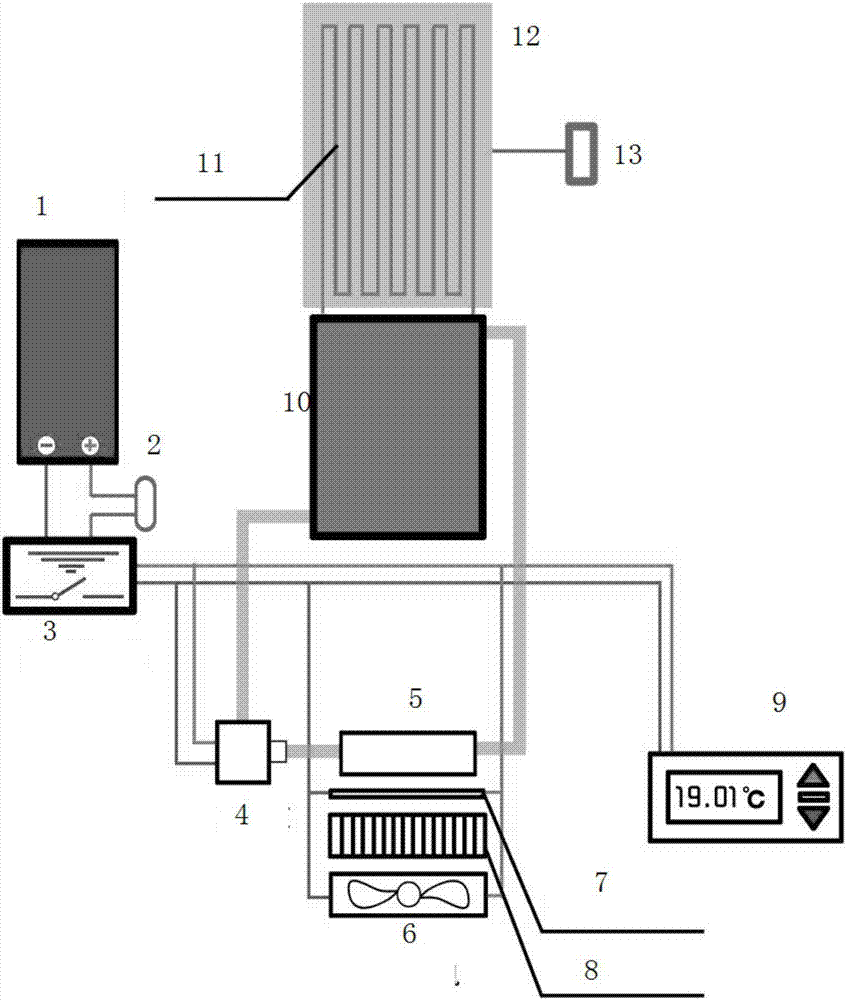 Modularized portable semiconductor air conditioner