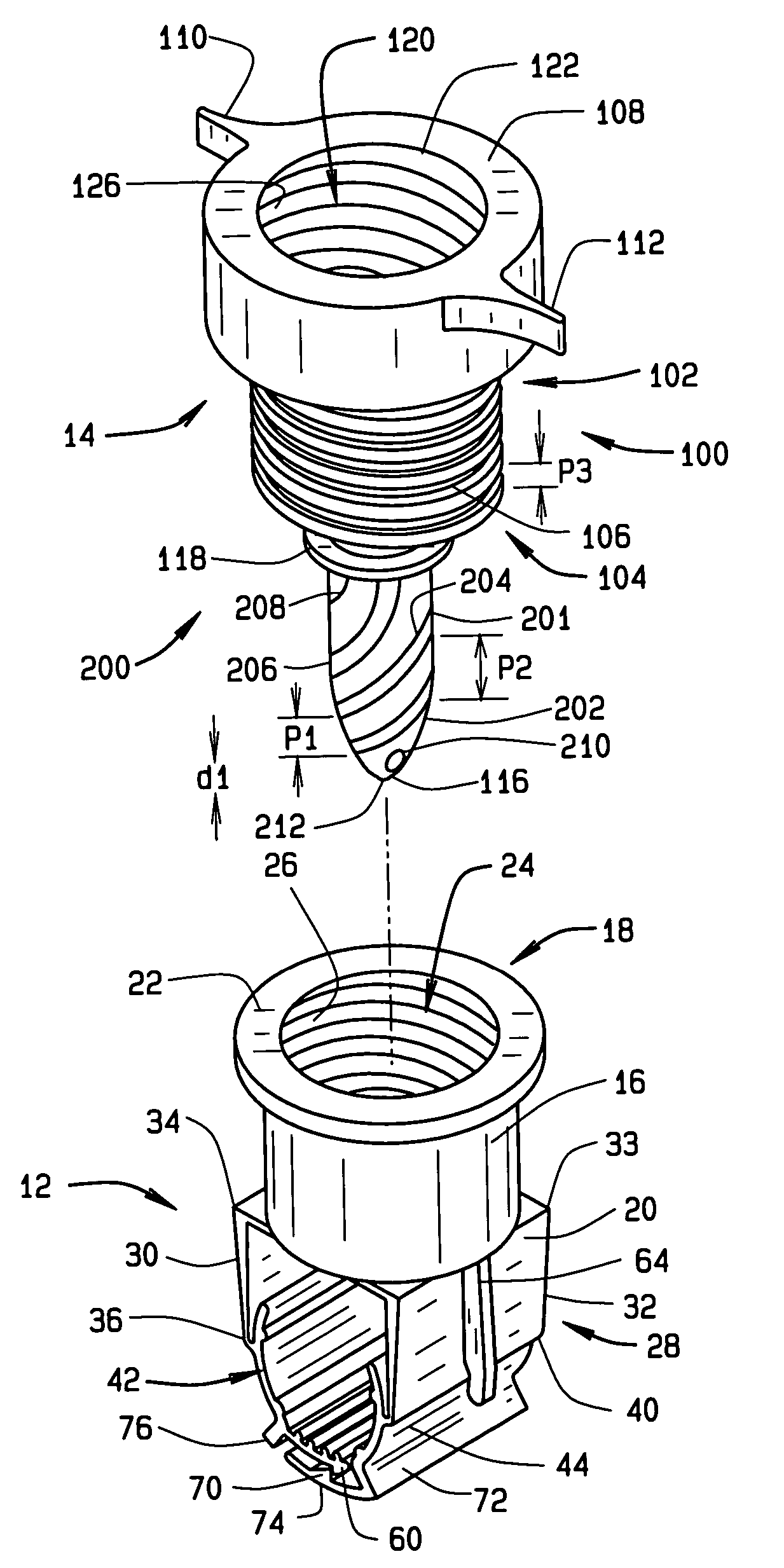 Saddle tee and tap for irrigation lines