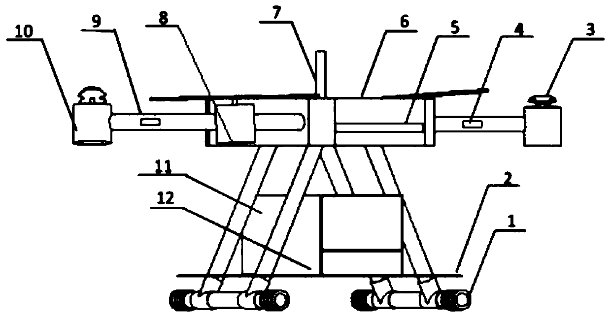 Gas collection system, environmental monitoring system, unmanned aerial vehicle and working method thereof