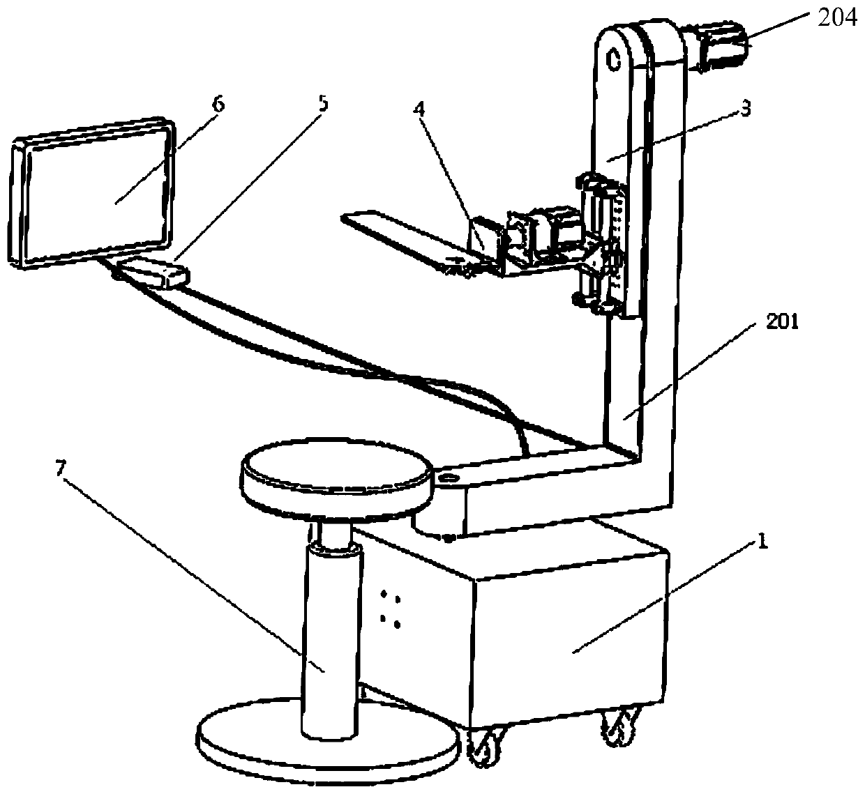 Semi-exoskeleton upper limb rehabilitation device