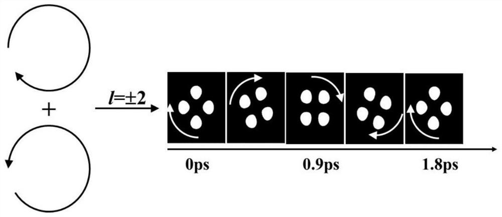 A light field control method for fast rotation of light intensity and polarization