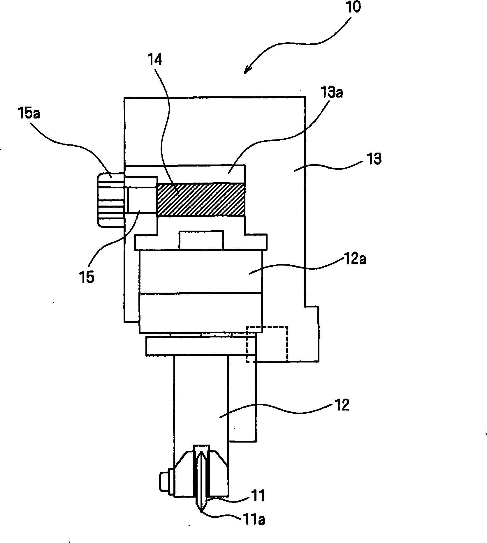 Marking head and marking device using the same