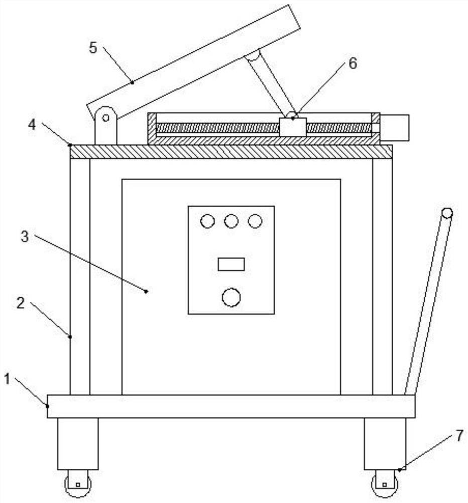 Integrated photovoltaic robot mobile charging pile