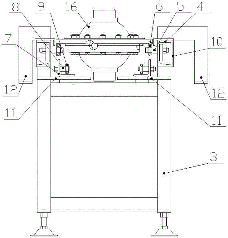 Automatic conveyor for forklift differential assembly