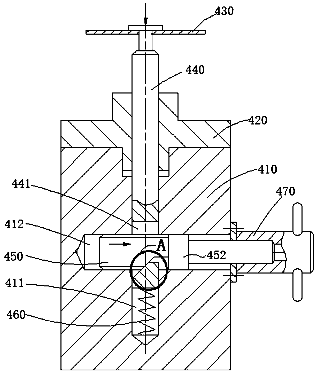 Foundation pit cushion layer and manufacture system thereof