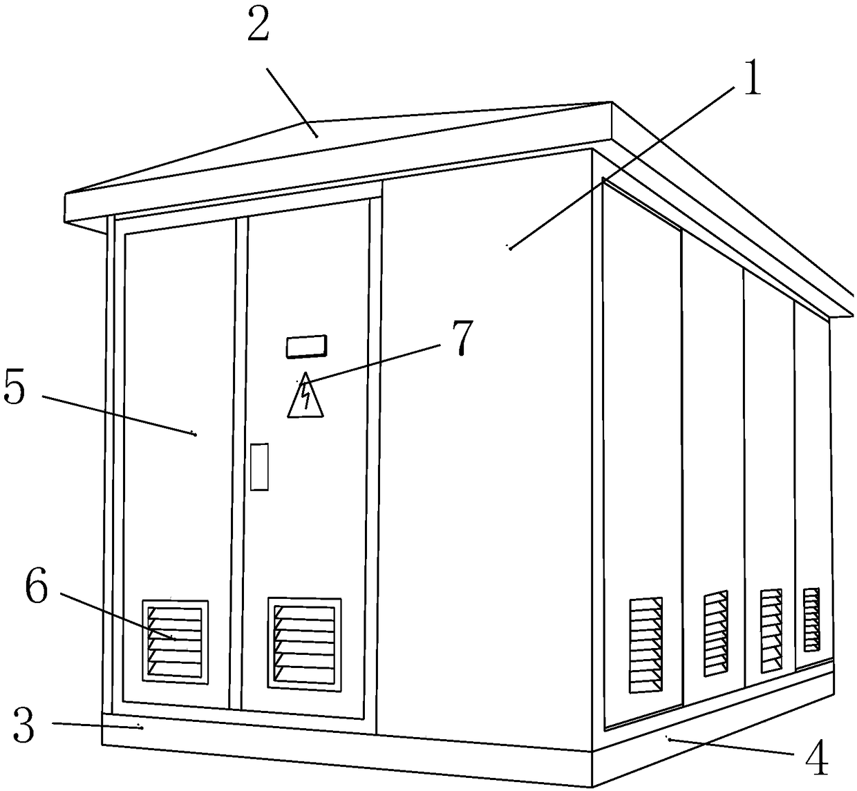 Novel box type substation