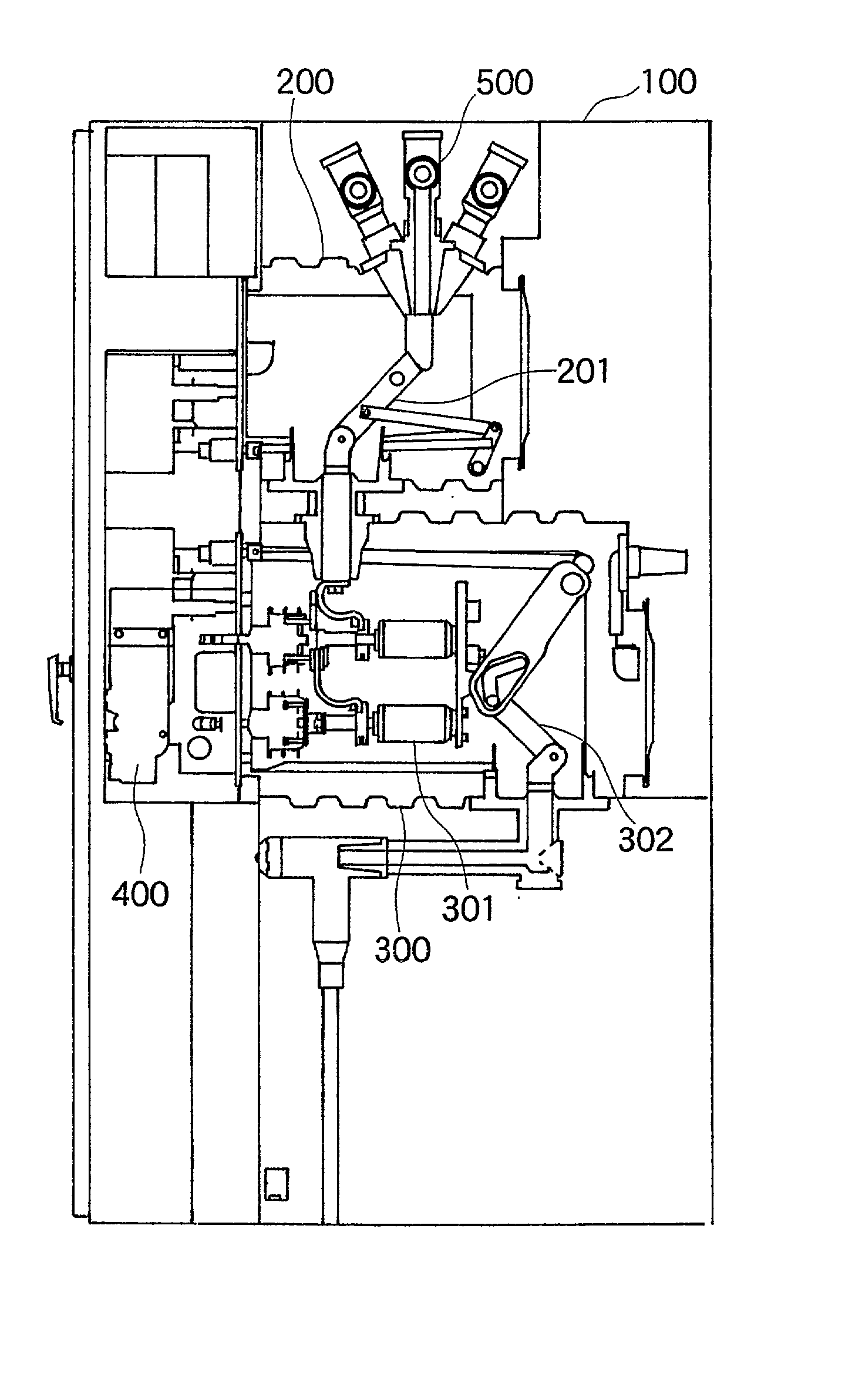 Gas-filled switching apparatus