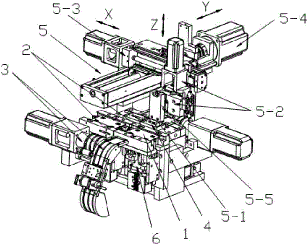 Chip packaging device of multi-chip intelligent card