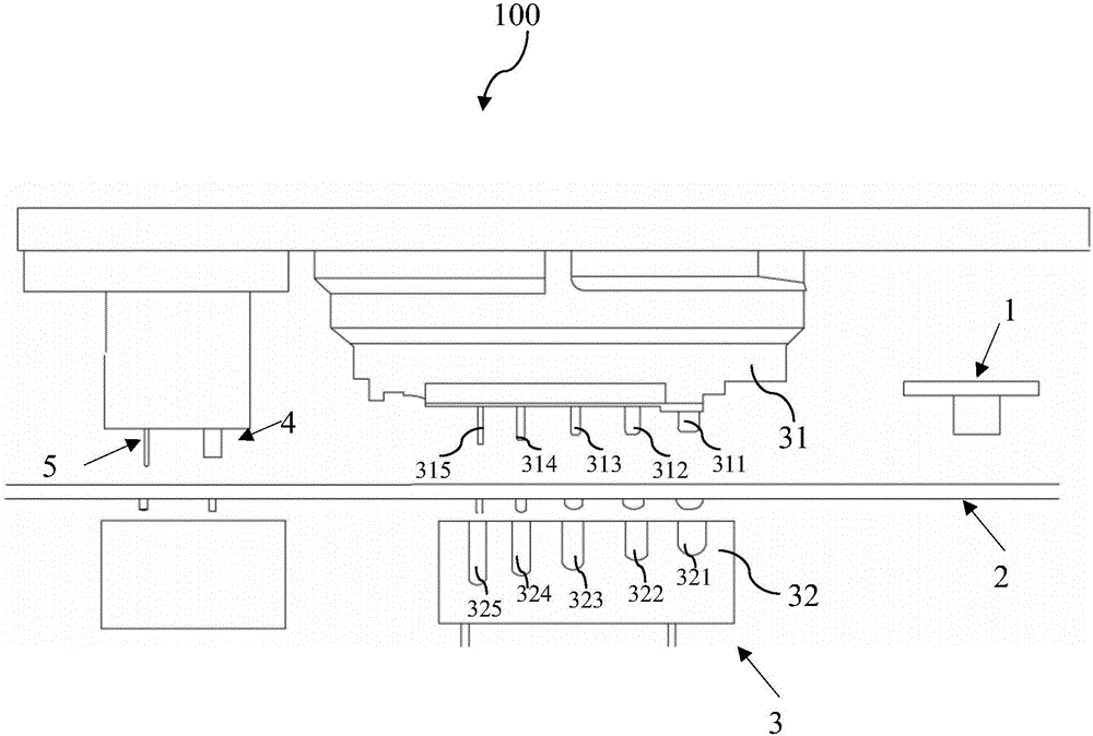 Continuous drawing device and sheet nut stamped part manufacturing device and method