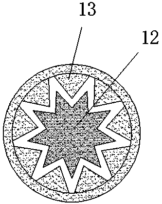 Polishing device for gear machining