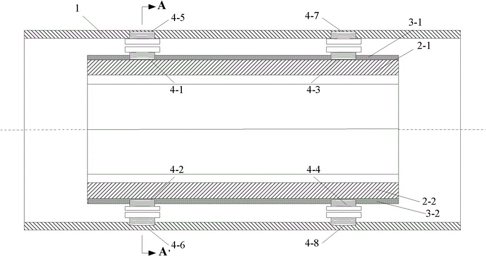 Motor stator structure for flux weakening speed regulation