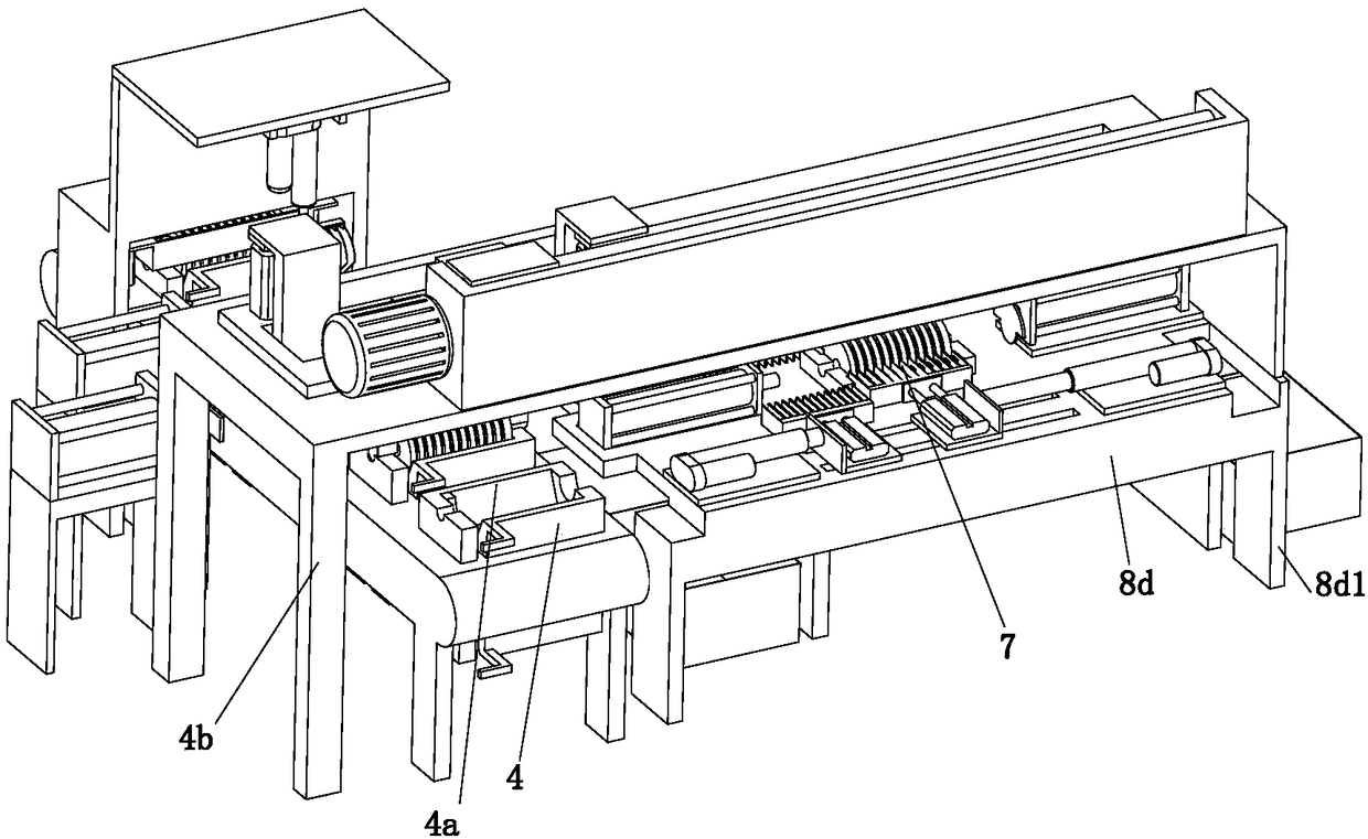 Grinding wheel automatic dismounting machine containing Teflon sheet and dismounting technology thereof