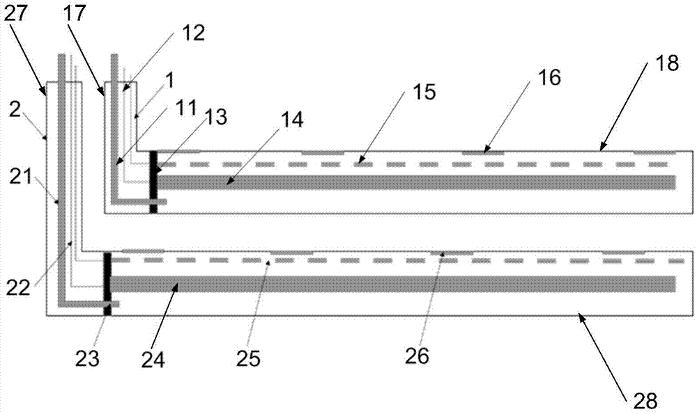 Preheating device and method for heavy oil reservoir