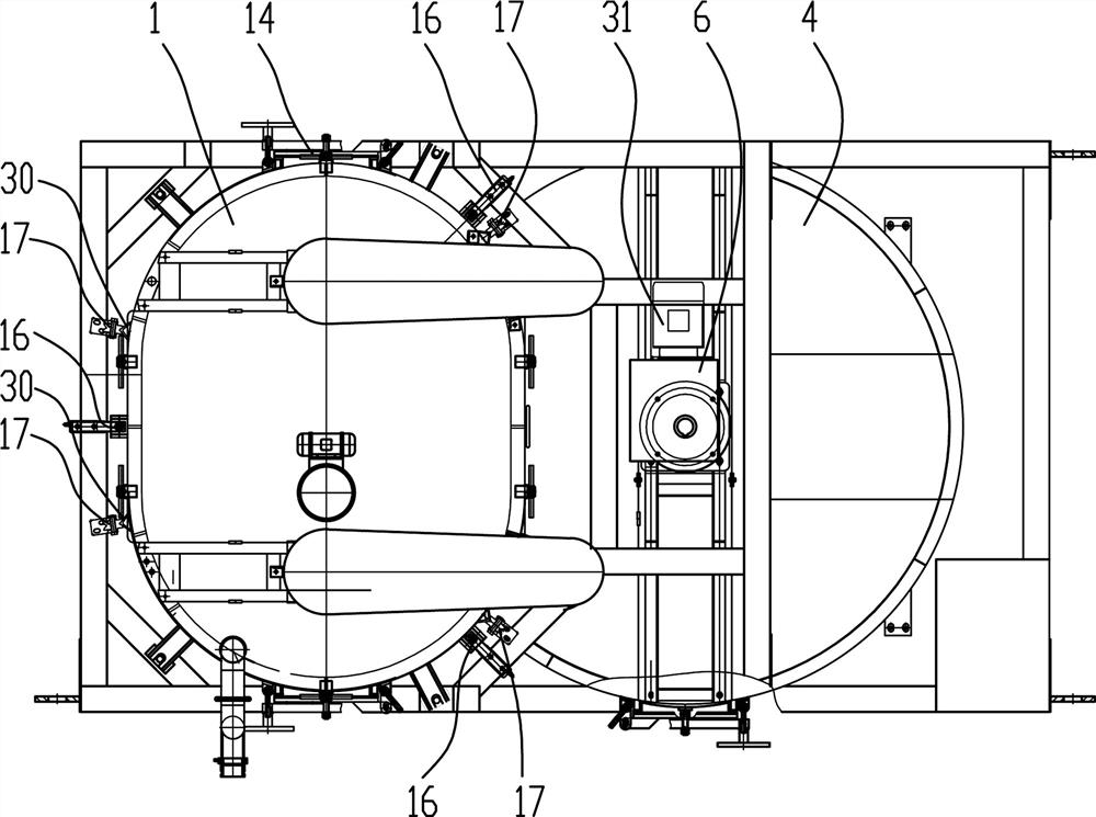 Cement slurry preparing, stirring and conveying integrated system