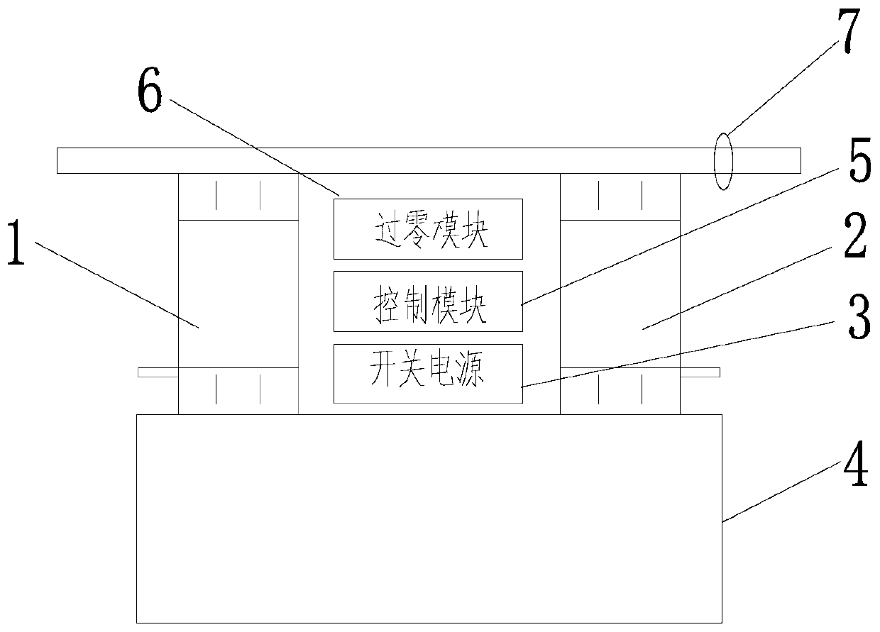 Rapid transfer switch device and system and application