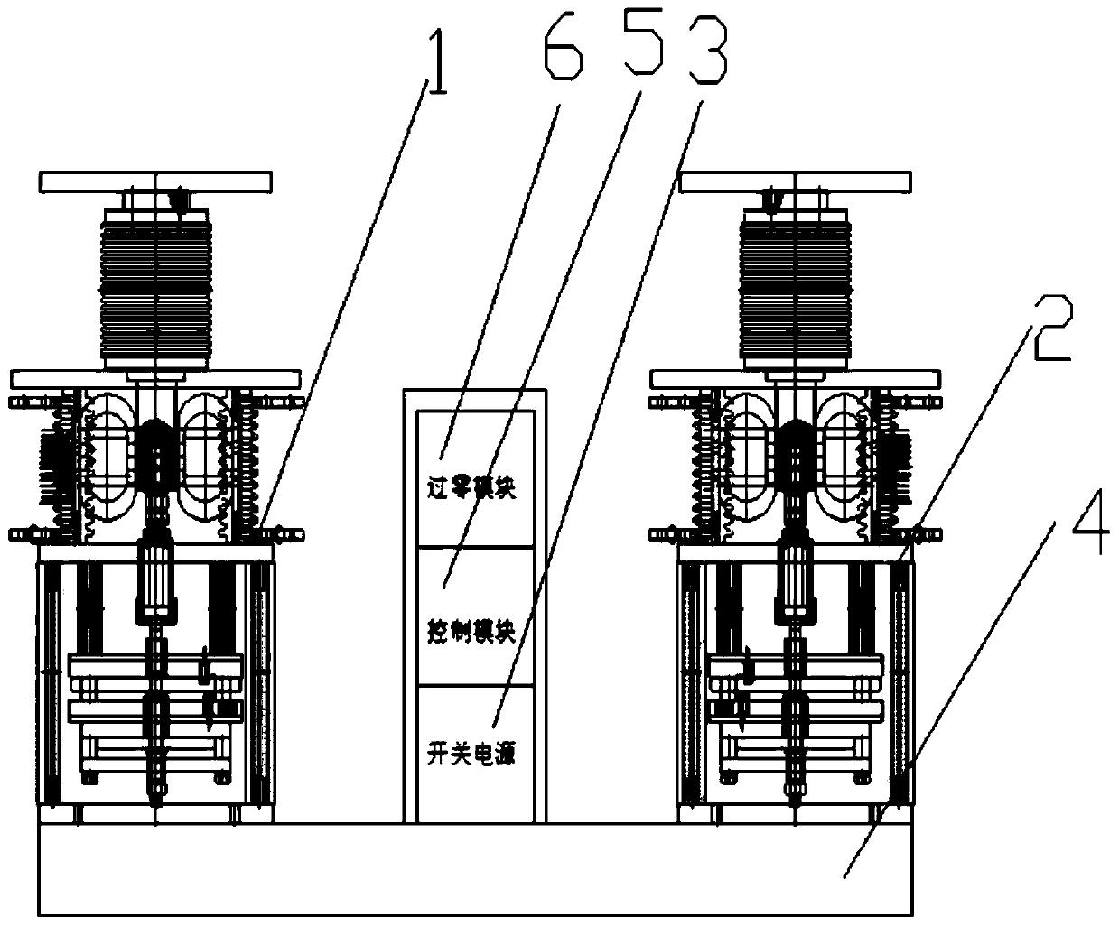 Rapid transfer switch device and system and application