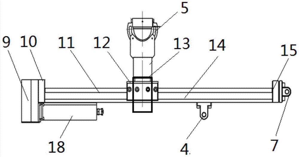 An ultrasonic inspection device for nuclear reactor pressure vessel joint intersection surface