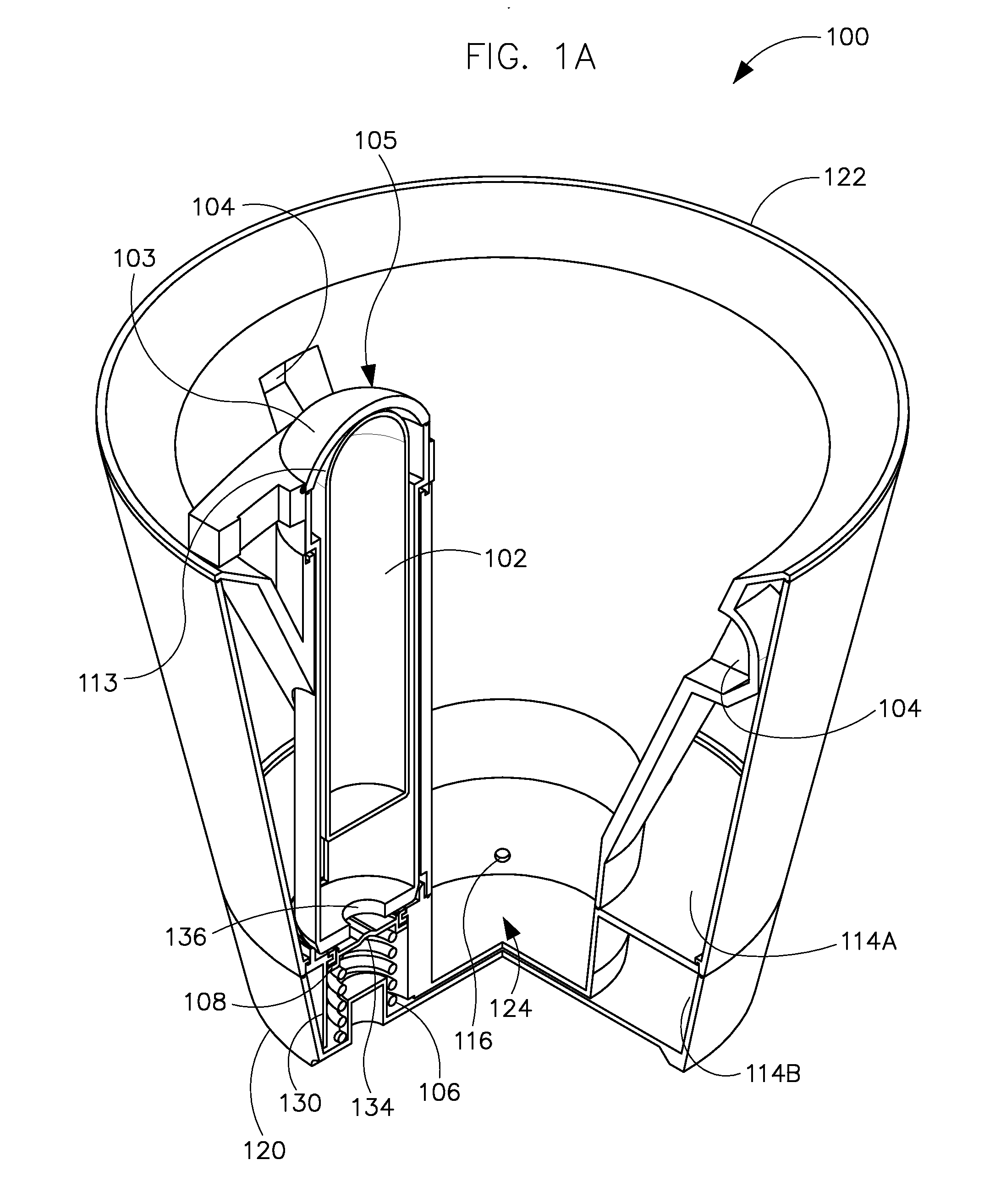 Automatic subterranean watering system with refill indicator and gripping mechanism