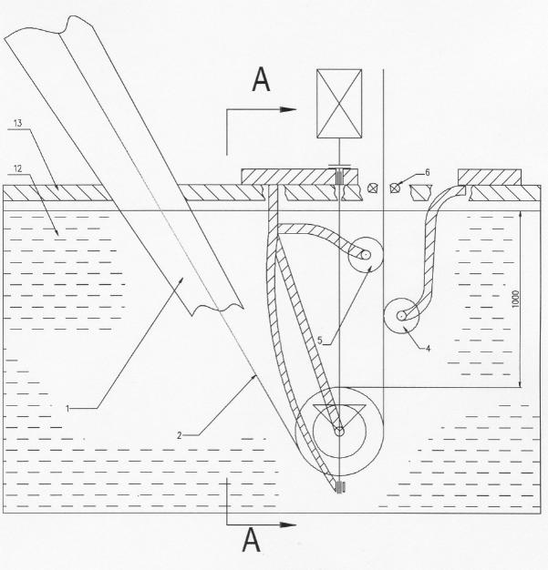 Driving sink roller drive system