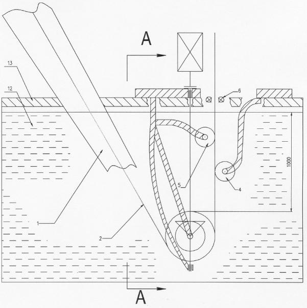 Driving sink roller drive system