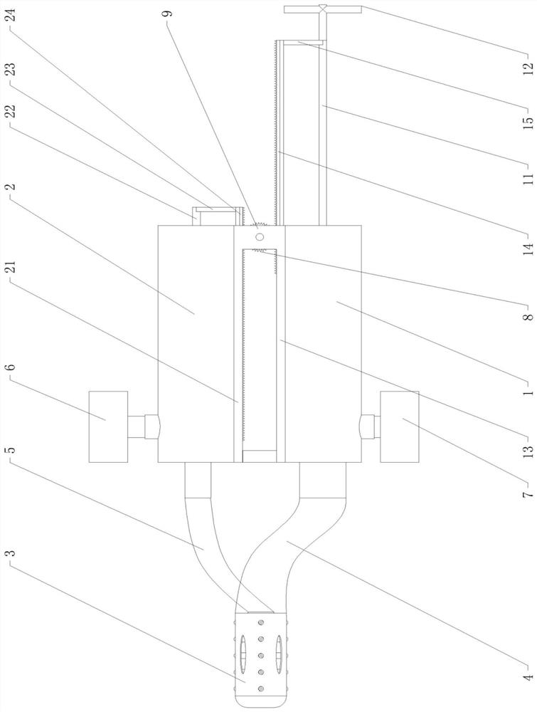 Sputum suction device