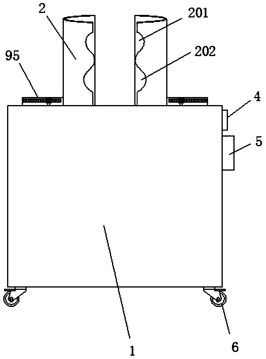 Radiography assistant device applicable to radioautography department