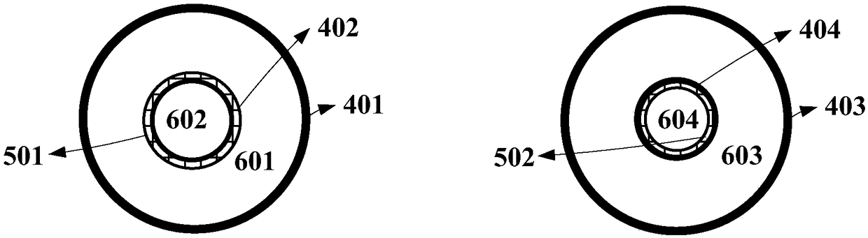 Double-well closed circular downhole thermoelectric power generation system and method