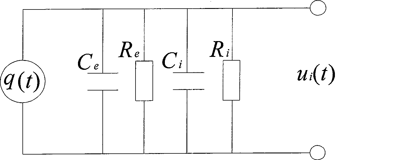 Static induction space filter measuring method for gas-solid two phase tube flow particle speed