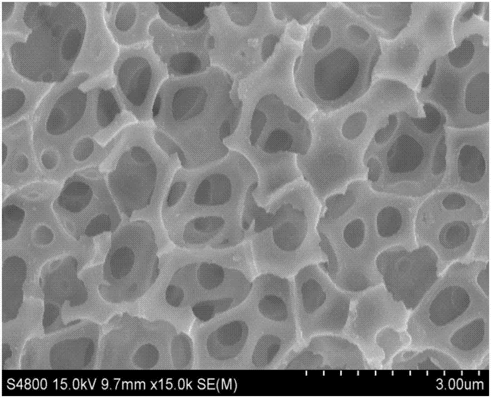 Preparation method for cerium oxide with structure of multilevel pore canals