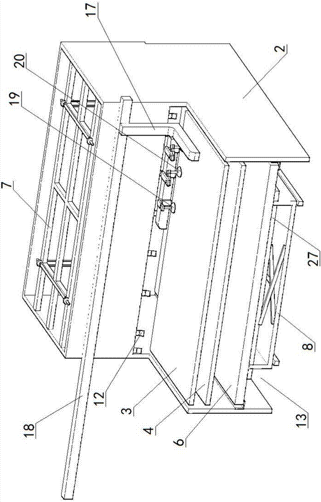 Automatic feeding and discharging device for sheet metal for numerical control punching machine