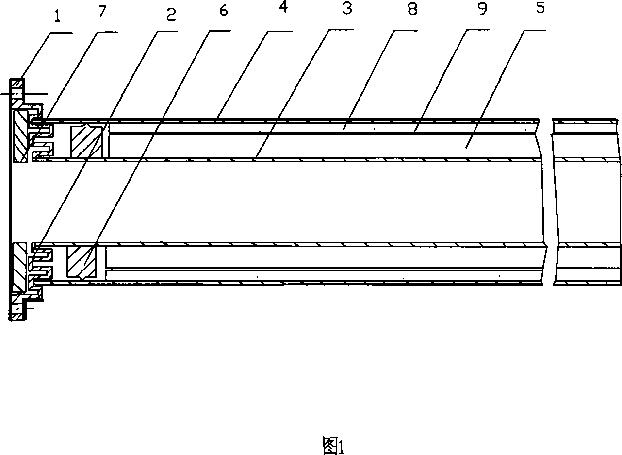 Heat proof vacuum tube