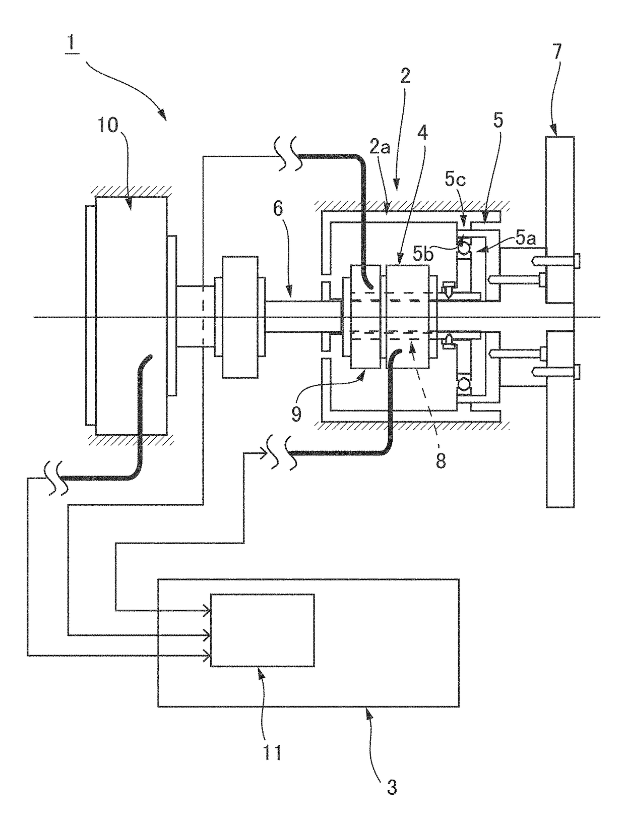 Positioning control device of actuator provided with strain wave gearing using h-infinity control