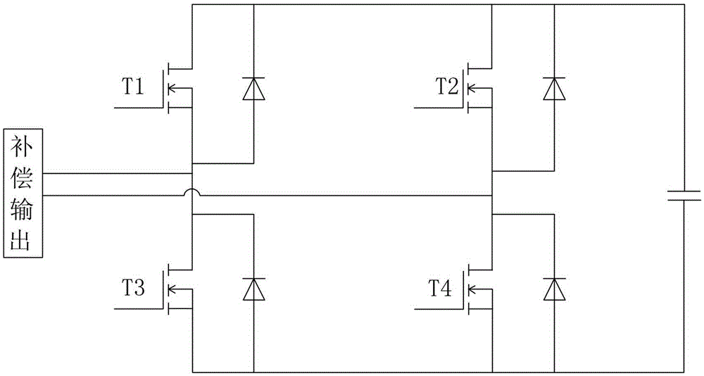 A low-voltage transformer area electric energy quality control device