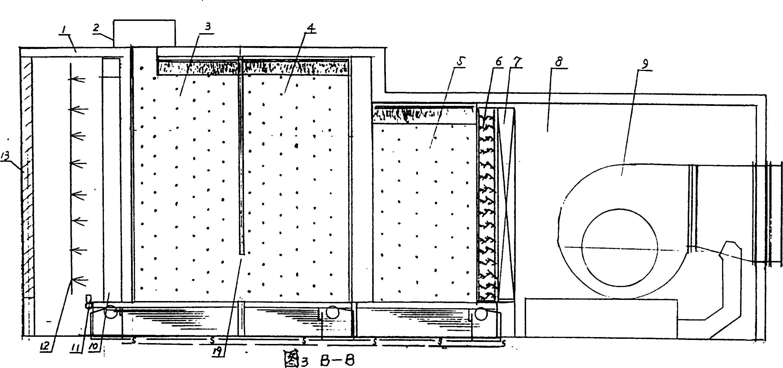 Environment protection energy saving central air conditioner