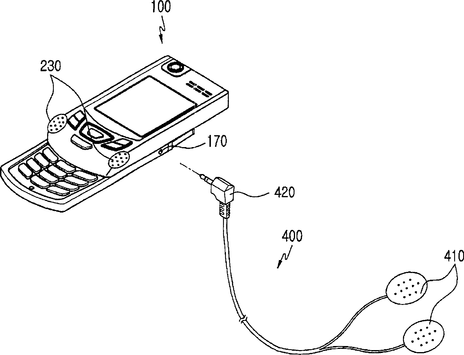 Low frequency stimulator provided in a mobile terminal and method for controlling the same