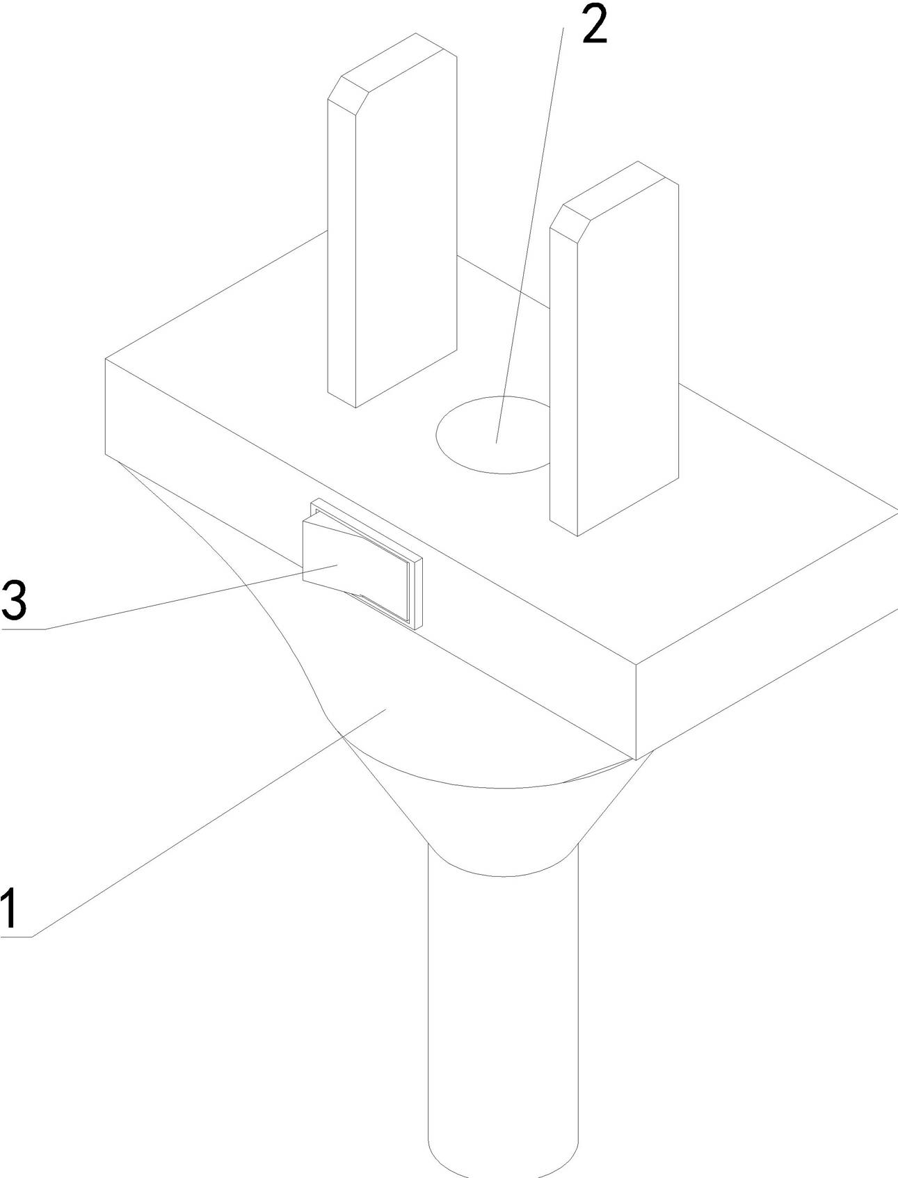 Plug with light-emitting diode (LED) lamp