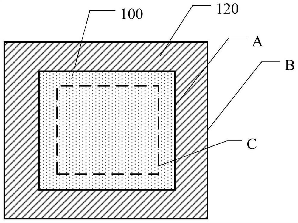 Mask plate, mask plate defect repairing method, mask plate using method and semiconductor structure