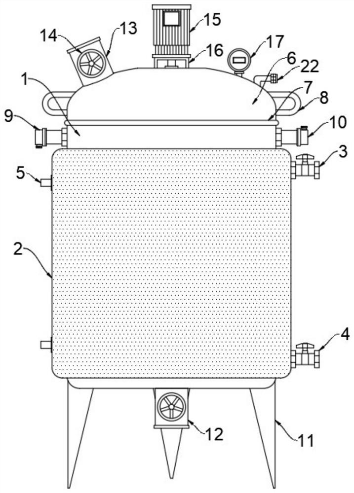 Lactobacillus plantarum fermentation equipment and working method