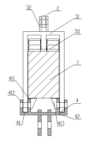 A kind of counterweight mobile device of crawler crane and crane including the device