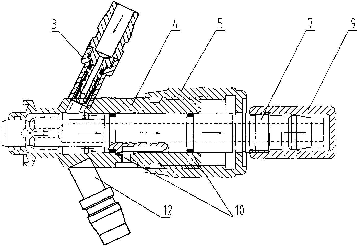 Sanitary cell sampling valve