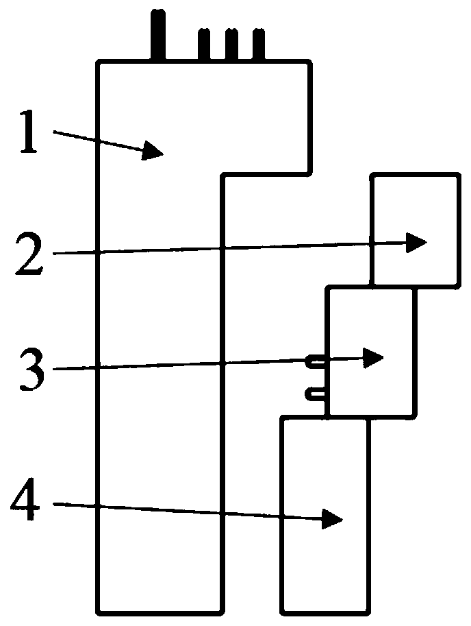 Maintenance-free modular low-voltage switch cabinet