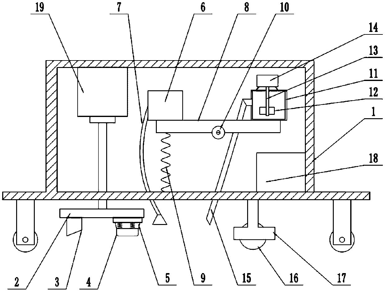 Road repairing and breaking device