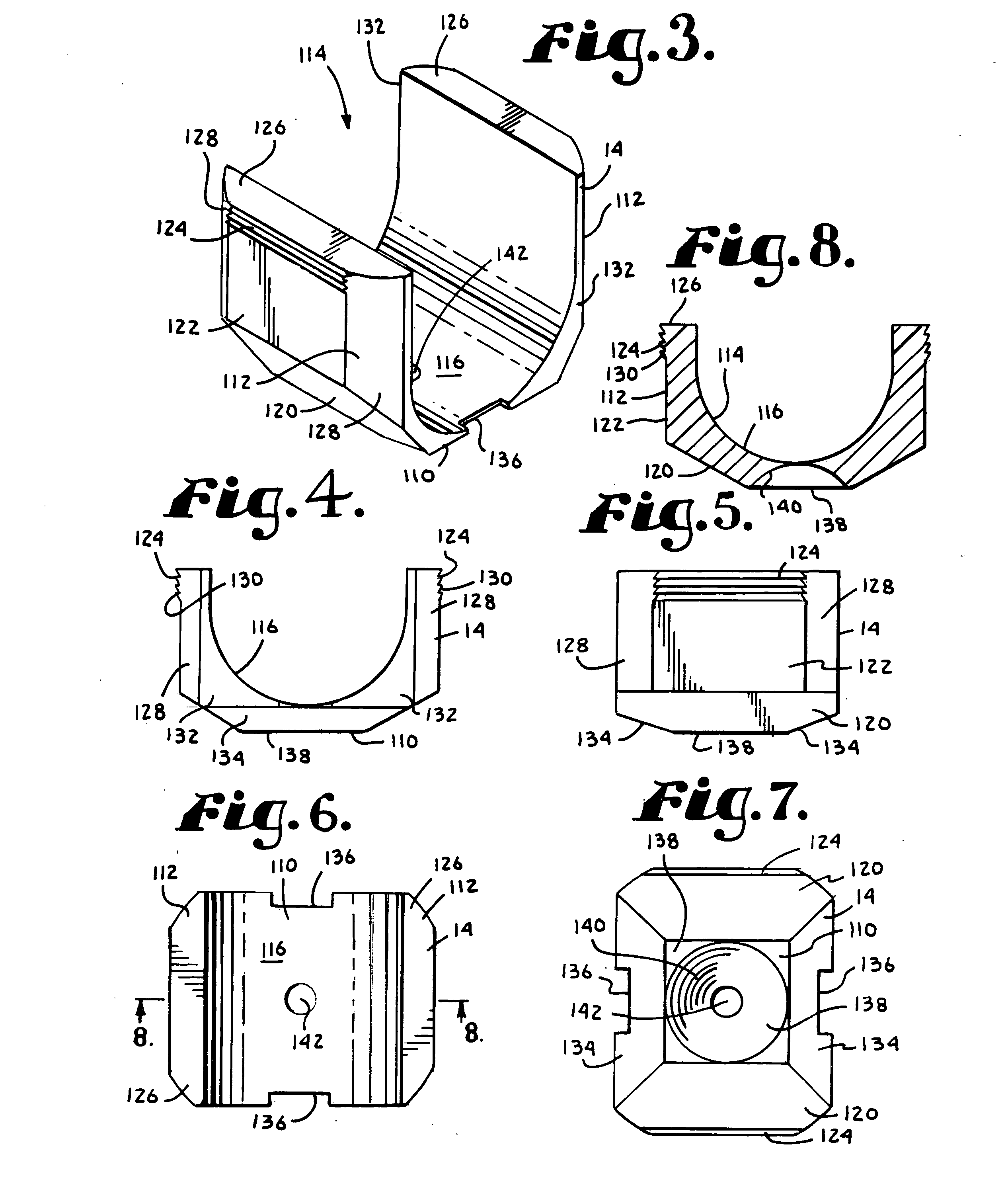 Polyaxial bone screw with shank articulation pressure insert and method