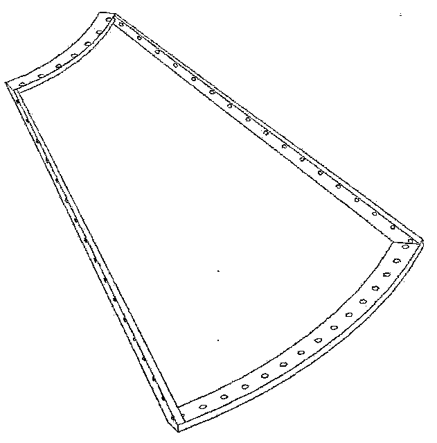 Large chemical equipment assembled by plate-shaped modules with anticorrosion liners and manufacturing method of chemical equipment