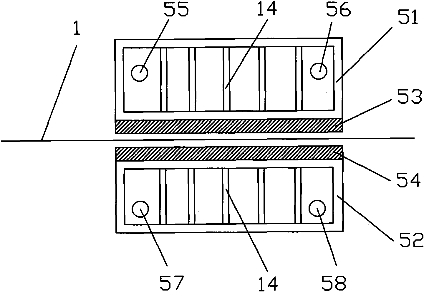 Waste heat utilization steel strip heat treatment system