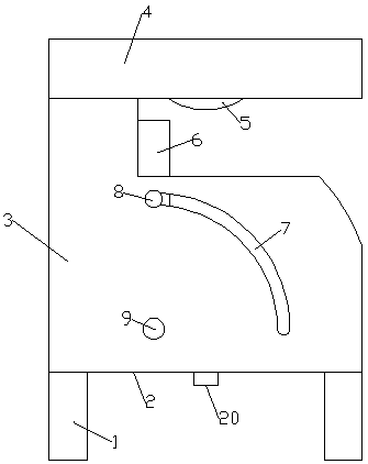 Full-automatic dissecting table and application method thereof