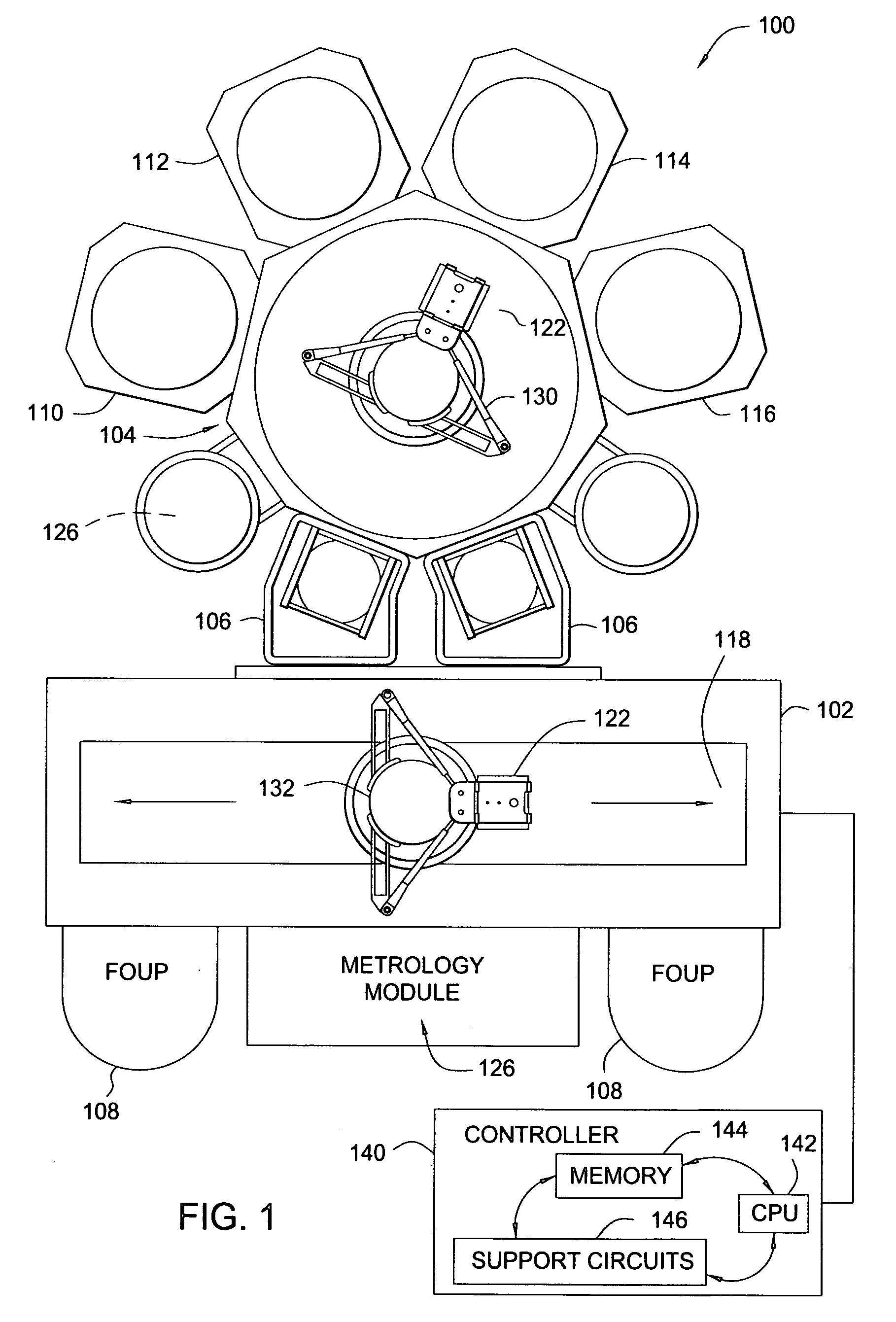 Chemical vapor deposition chamber with dual frequency bias and method for manufacturing a photomask using the same