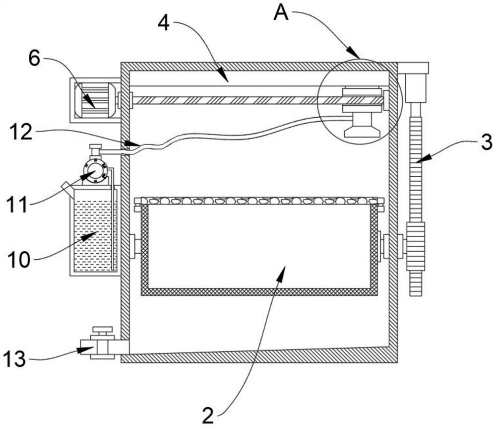 Zipper head outer surface cleaning device