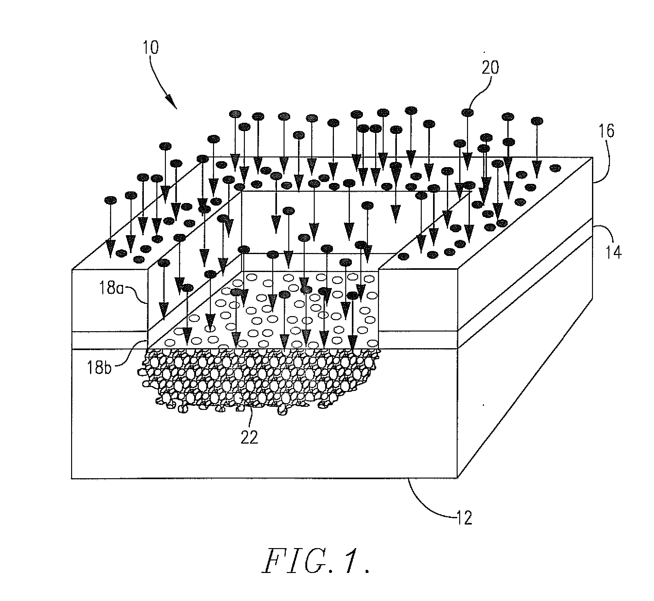 Anti-reflective coatings using vinyl ether crosslinkers